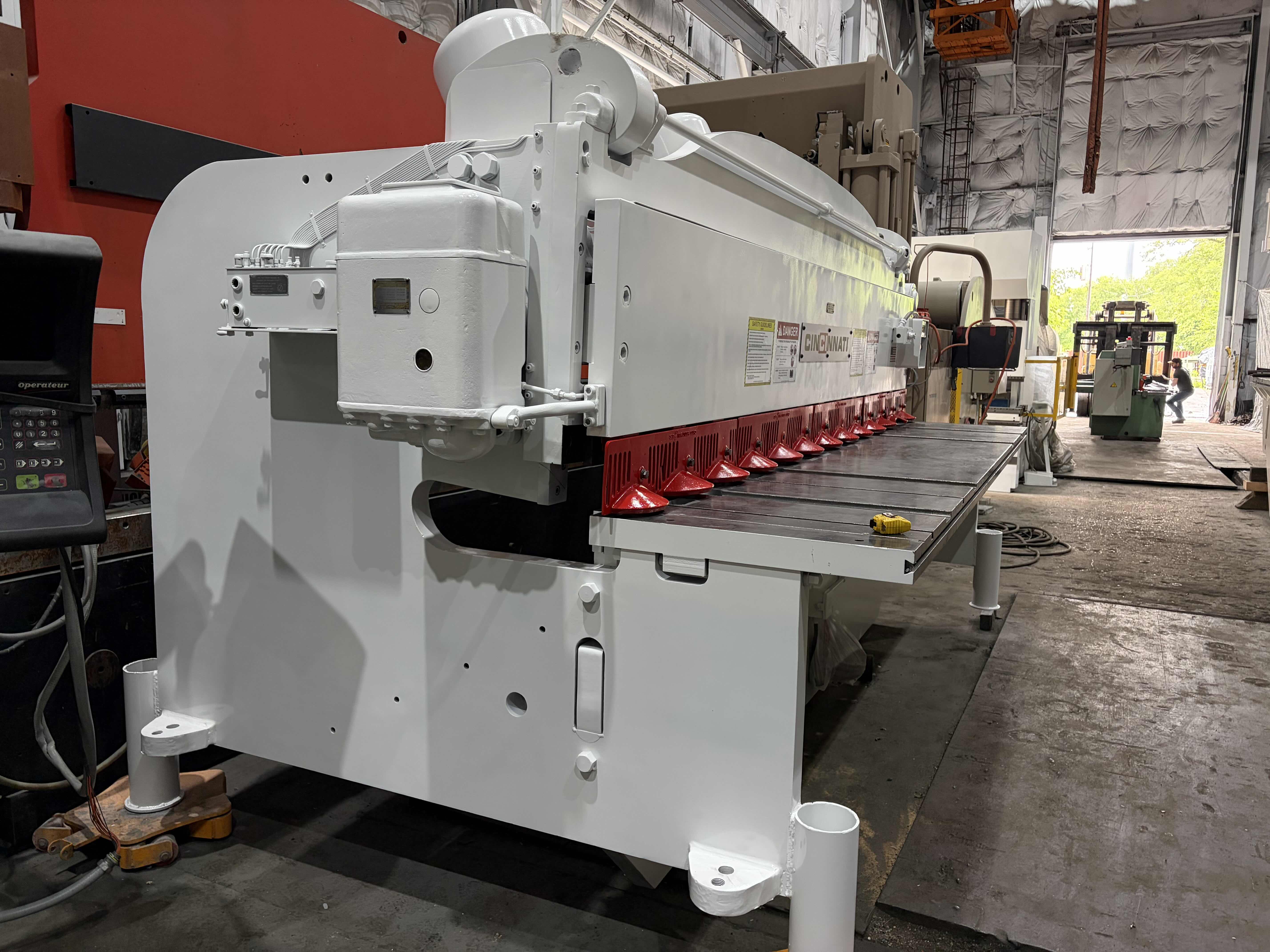 3/8” X 12’ Cincinnati Model 2512 Mechanical Power Squaring Shear
